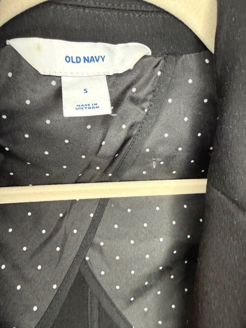 Old Navy Black Single-Button Women's Blazer - Picture 2 of 4